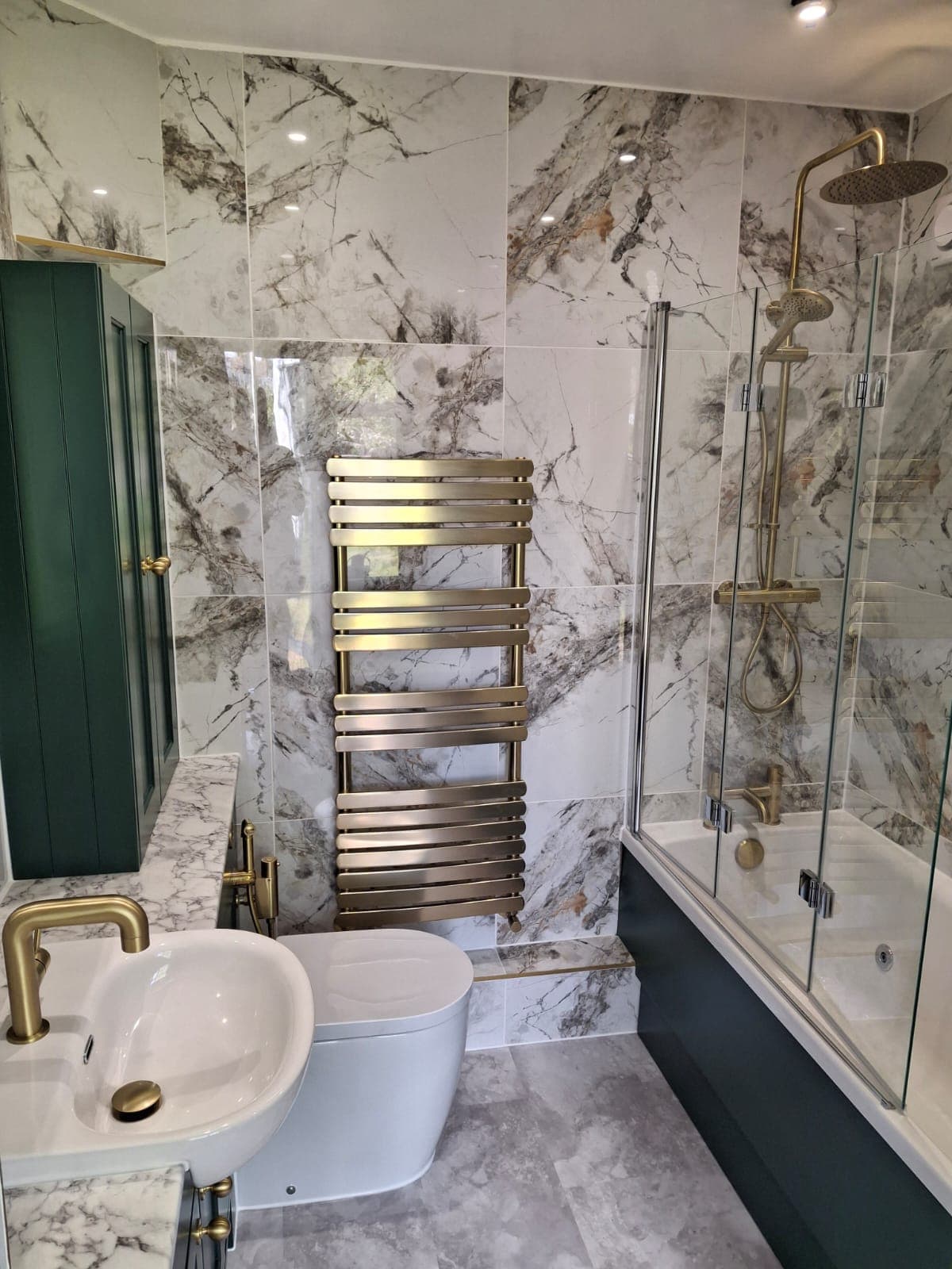 Bathroom fitted by HOC Home Improvements near Sanderstead